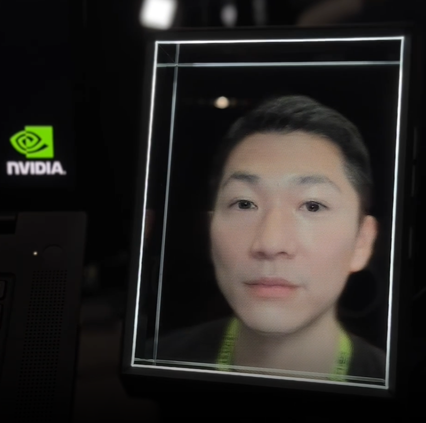 AI 3D Selfie: Real-time Single-Image 3D Face Reconstruction for Light Field Displays